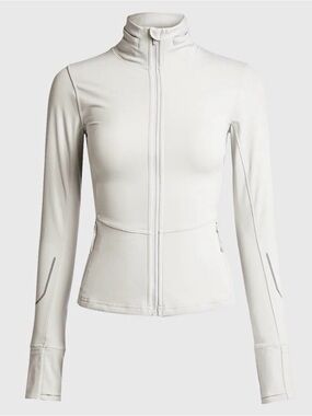 Lululemon Women's Nulux Reflective Running Jacket Vapor Sz 0